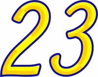 Race Car Number Gallery - 23