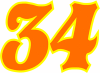 Race Car Number Gallery - 34