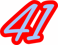 Race Car Number Gallery - 41