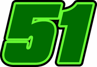 Race Car Number Gallery - 51