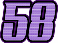 Race Car Number Gallery - 58