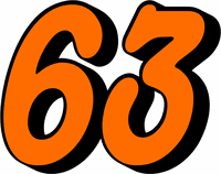 Race Car Number Gallery - 63