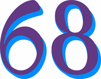 Race Car Number Gallery - 68