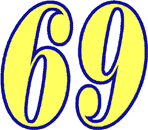 Race Car Number Gallery - 69