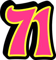 Race Car Number Gallery - 71