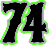 Race Car Number Gallery - 74