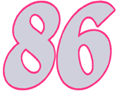 Race Car Number Gallery - 86