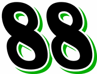Race Car Number Gallery - 88