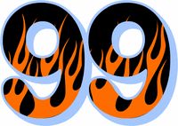 Race Car Number Gallery - 99