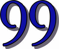 Race Car Number Gallery - 99