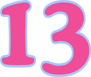 13