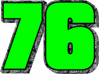 Race Car Number Gallery - 76