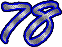 Race Car Number Gallery - 78