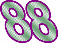Race Car Number Gallery - 88