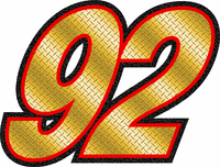 Race Car Number Gallery - 92