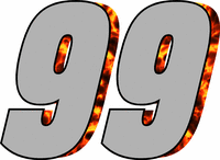 Race Car Number Gallery - 99