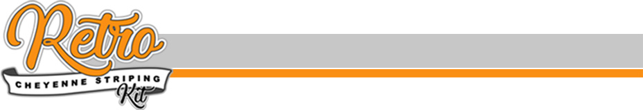 Retro Cheyenne Striping Kit